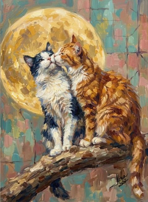 ArteDiAlina.com painting: Tenderness ..